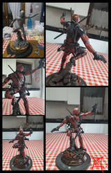 Deadpool Sculpture