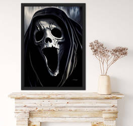 Scream. Digital art 