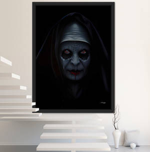 Evil Nun Digital Art
