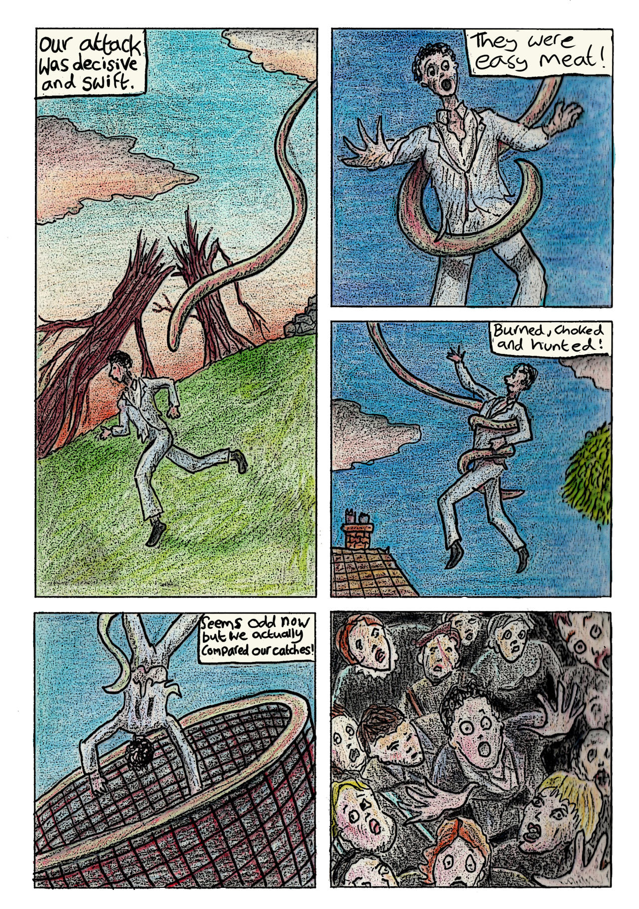 War of the Worlds comic adaptation page 3 by AtomRot on DeviantArt