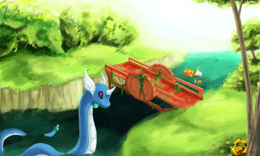Pokemon - Speedpaint by PenguinAttackStudios on DeviantArt