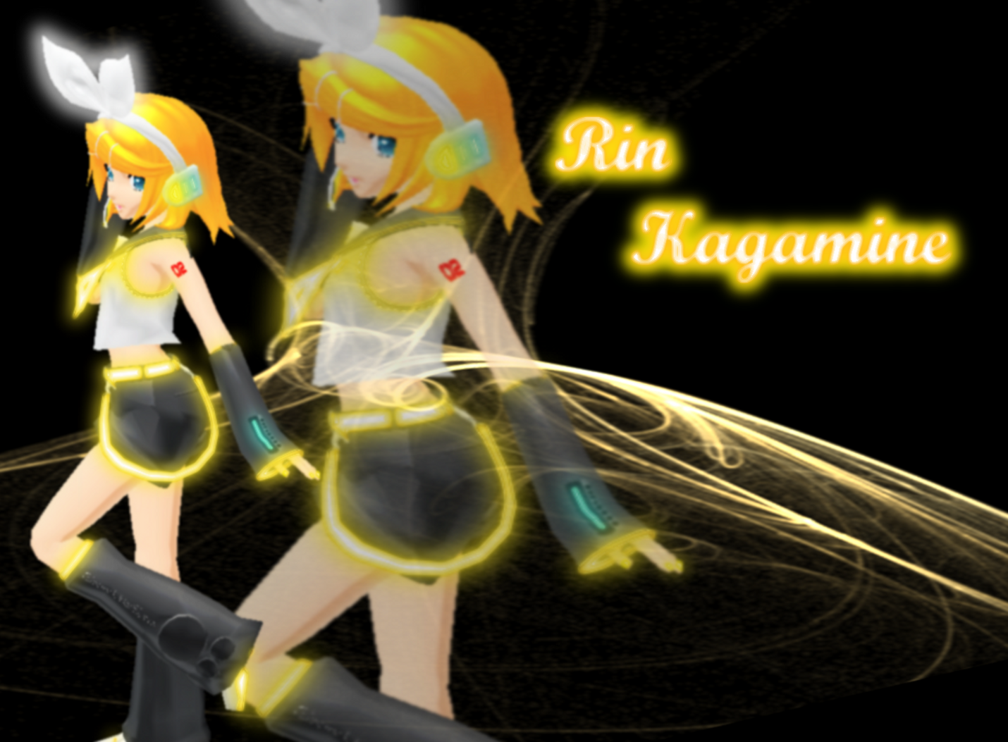 Rin Kagamine Kio Wallpaper