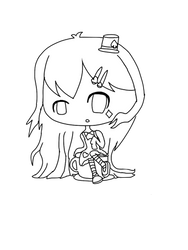 Chibi Line Art FREE TO USE