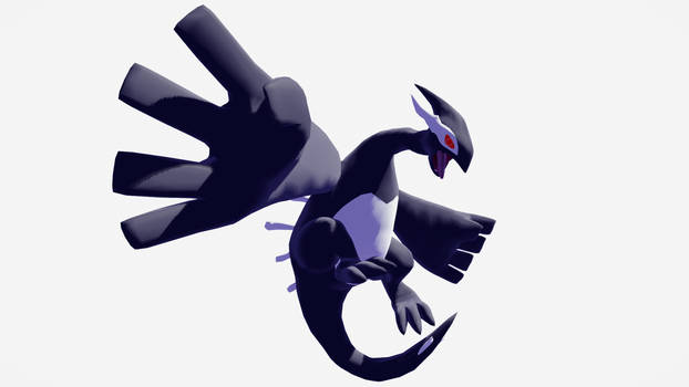 MMD - Shadow Lugia OFFICIAL Model DOWNLOAD + HD