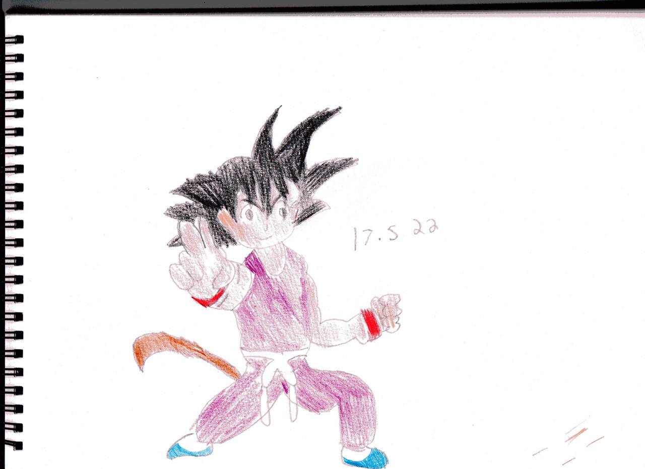 Happy Goku by ToucanLover on DeviantArt