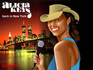 Alicia Keys back in New York