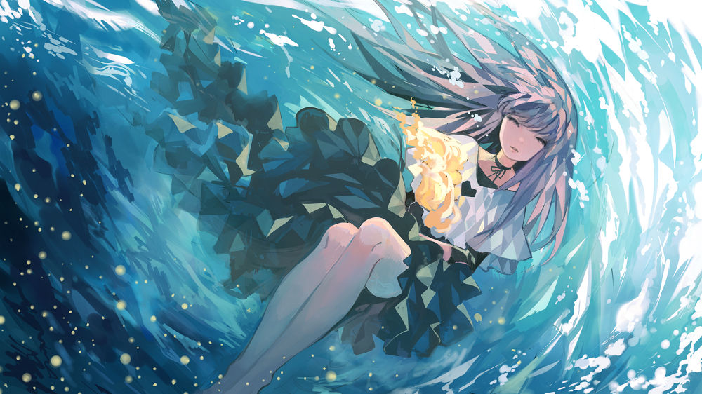 Dive (Music illustration) by Kanekiru on DeviantArt