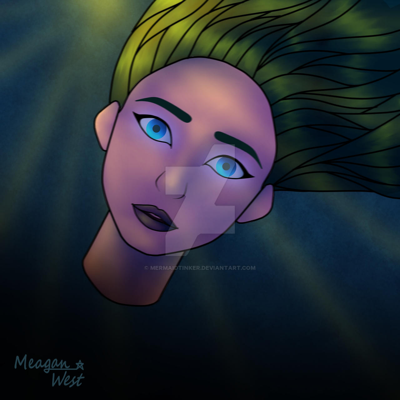 Sinking Head First Deviantart Sinking by MermaidTinker on DeviantArt