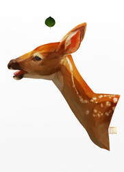 Odocoileus virginianus (speedpaint added)