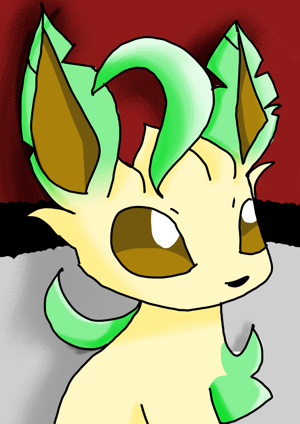 Leafeon idk made in 15mins :p