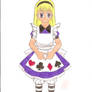 Purple Alice from Wonderland