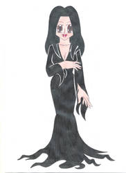 Morticia A. Addams by animequeen20012003