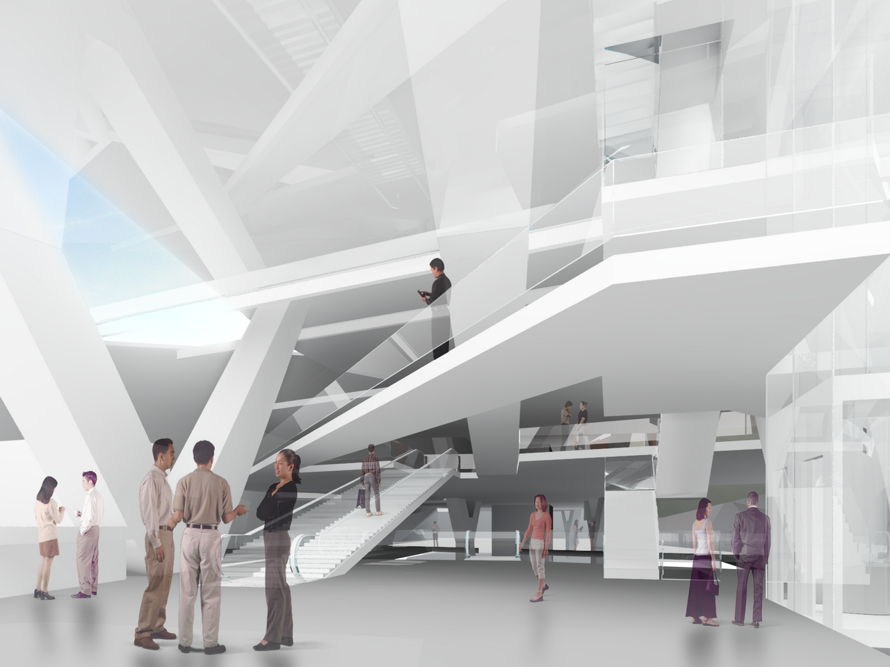 Museum Interior Design Circulation