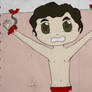 Glee:Sexy Blaine scared-Chibi