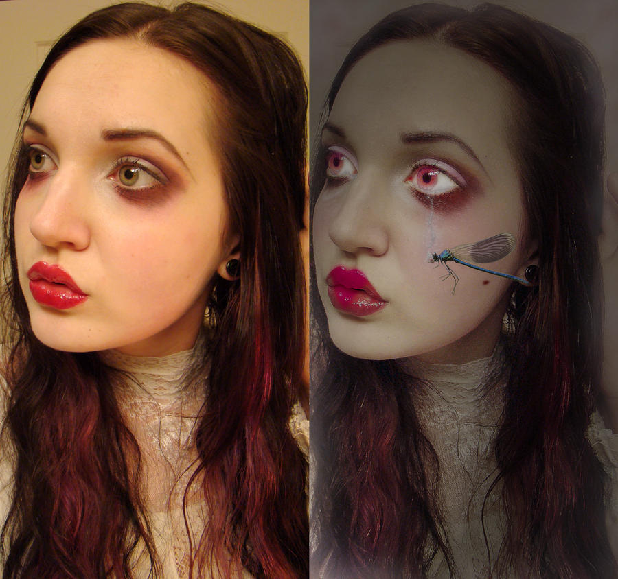 rabbit eyes before and after by Manic-Rabbit on DeviantArt