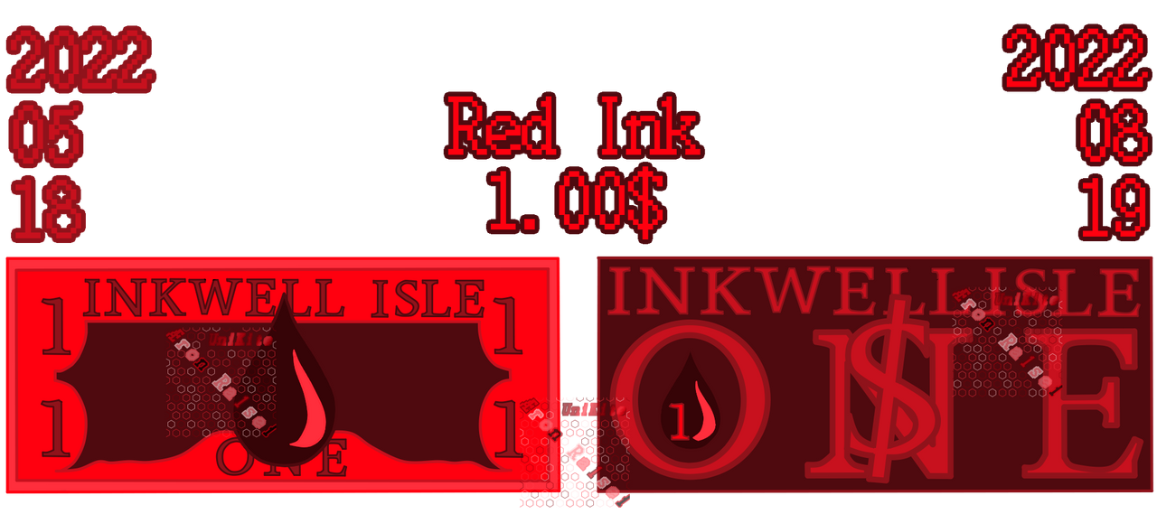 Red Ink BankNote by AeronRalsei on DeviantArt