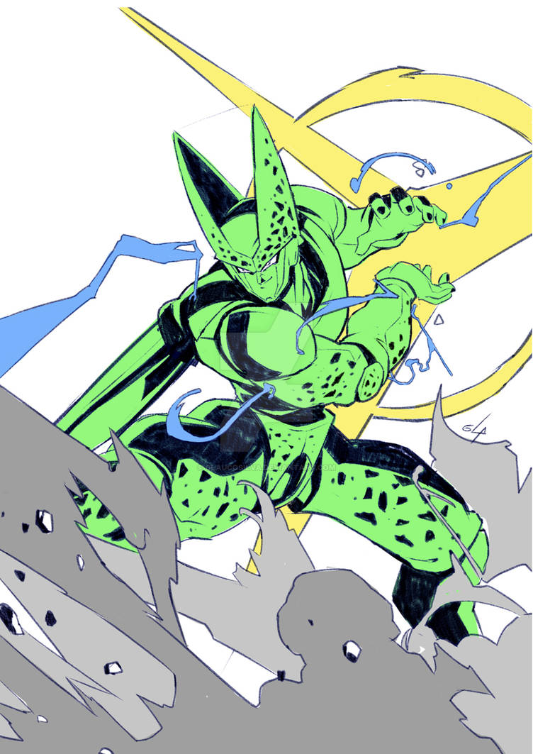Perfect Cell Dragon Ball Z by GlaucoSilva on DeviantArt