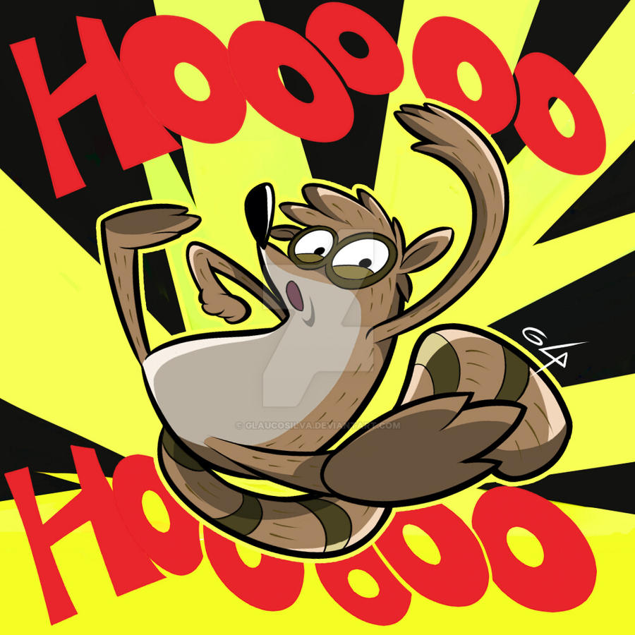 Rigby Regular Show by GlaucoSilva on DeviantArt