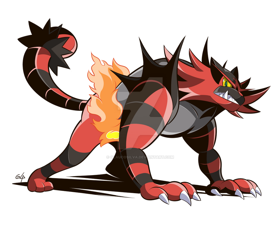 Commission Incineroar by GlaucoSilva on DeviantArt