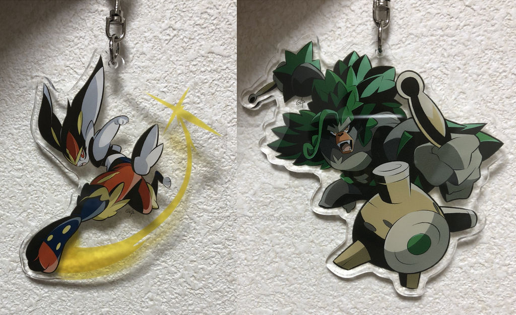 Grottemon Keychain Pokemons keychains by GlaucoSilva on DeviantArt