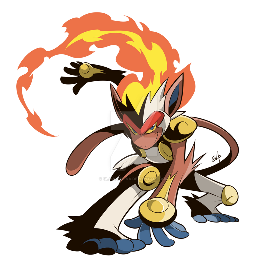 Commission Infernape by GlaucoSilva on DeviantArt