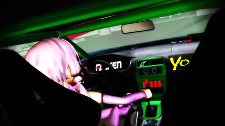 Yuzuki Yukari's Wheels 2 by AsrialTerra