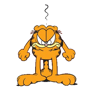 Garfield Attacking Garfield Angry (PNG) by peachysilver on DeviantArt