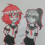 Info-Chan and Ayano Aishi