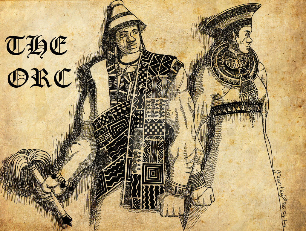 LEGEND's original races: the Orc by ChickknightGreenleaf on DeviantArt