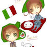 Chibi North and South Italy