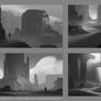 Sketching Efficient Landscapes: Tutorial