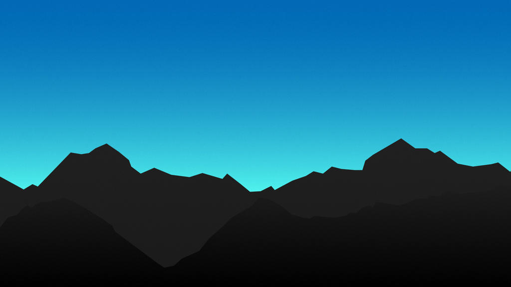 Simple Mountain Background