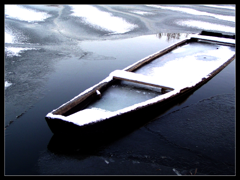 Frozen Boat