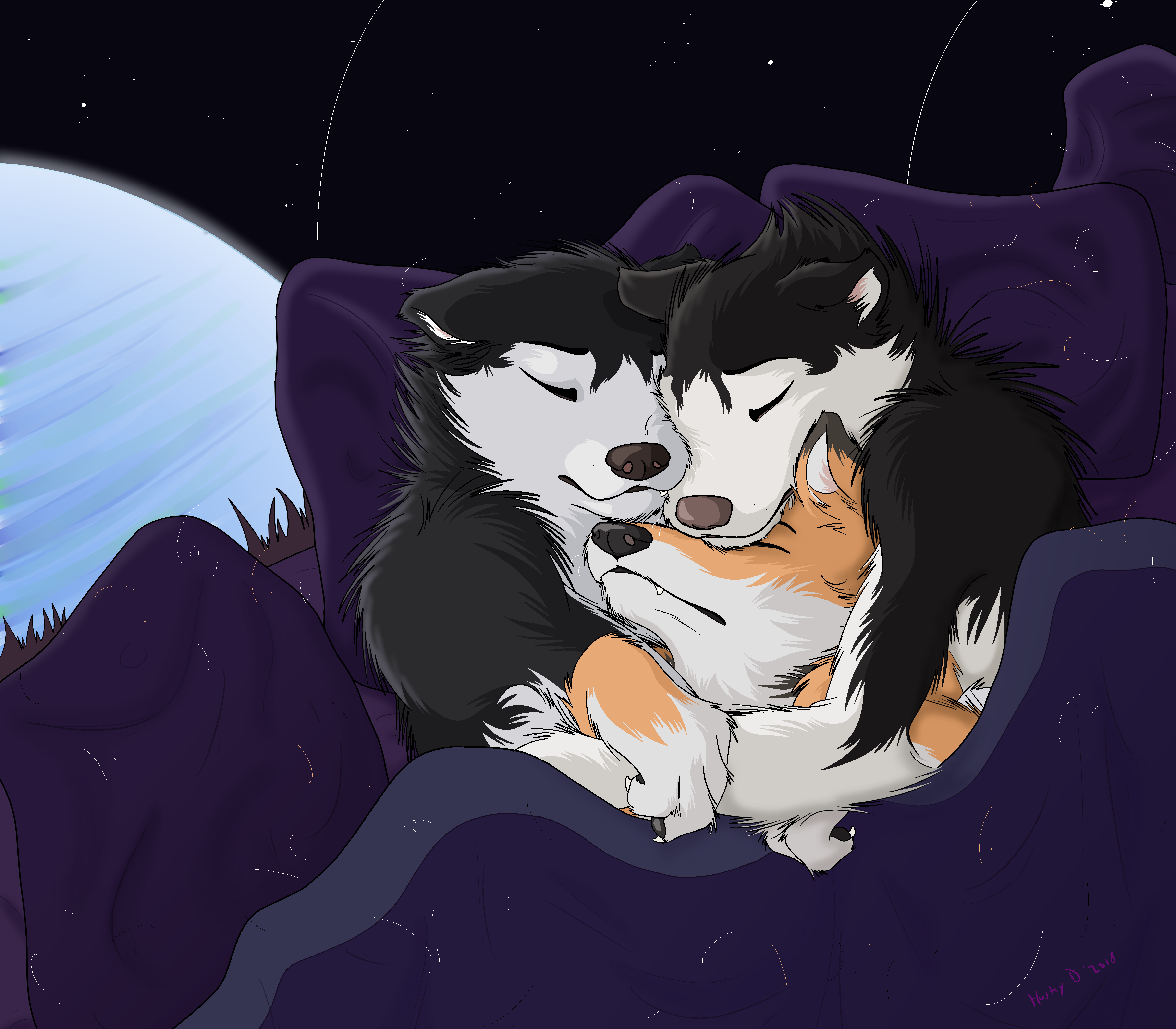 In space no one can hear you snore