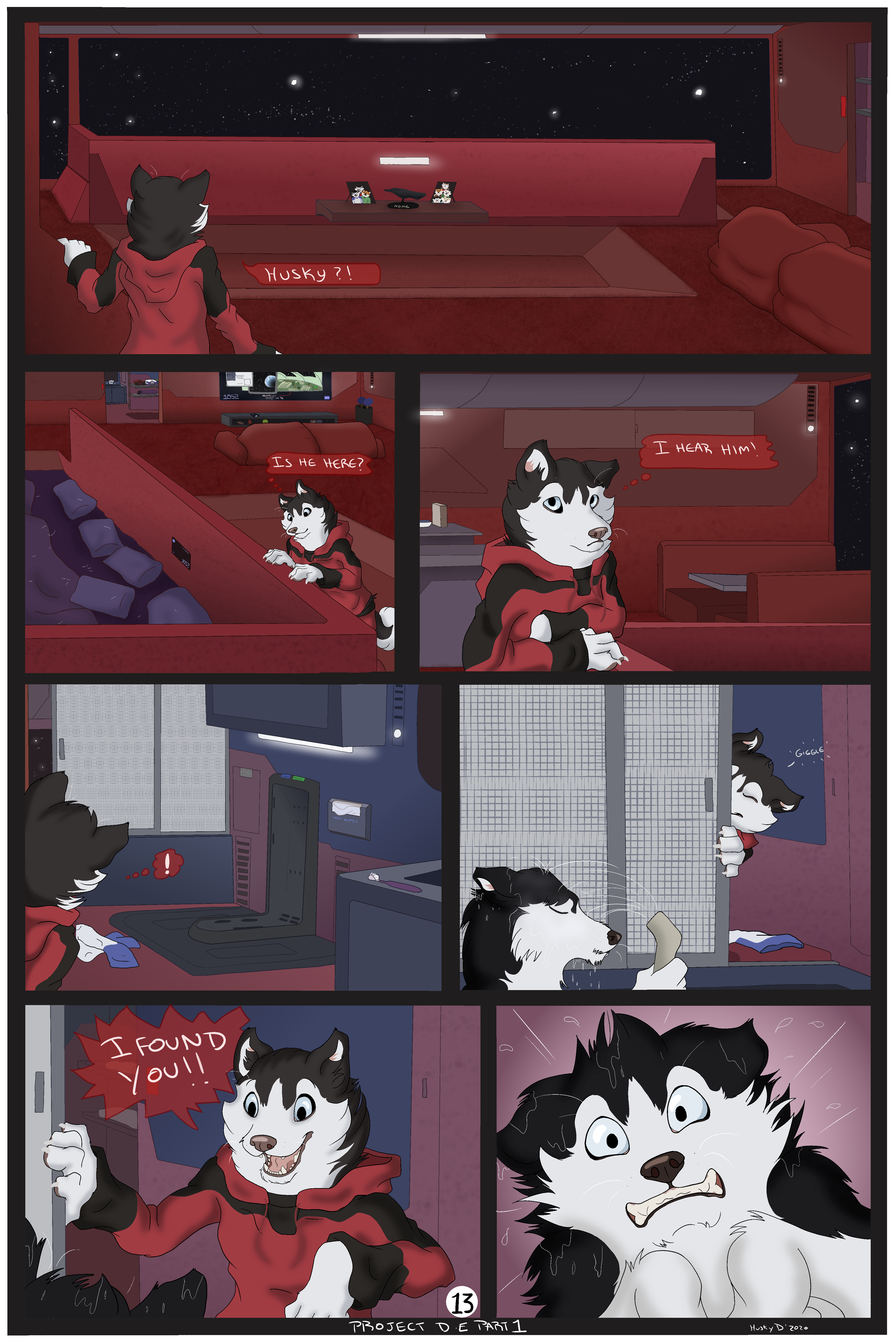 Project D.E - Comic Part 1- (Page 13)