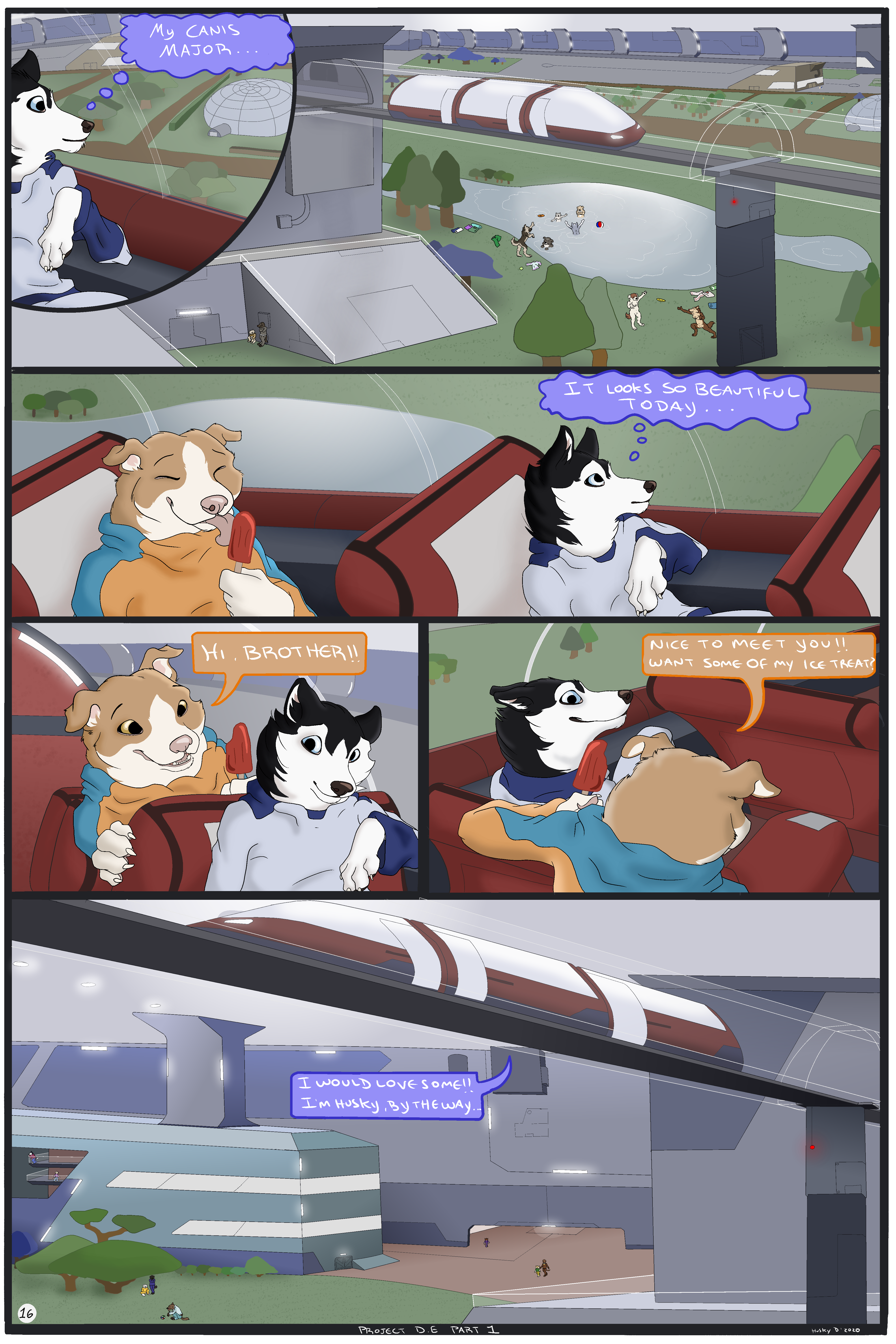Project D.E - Comic Part 1- (Page 17)