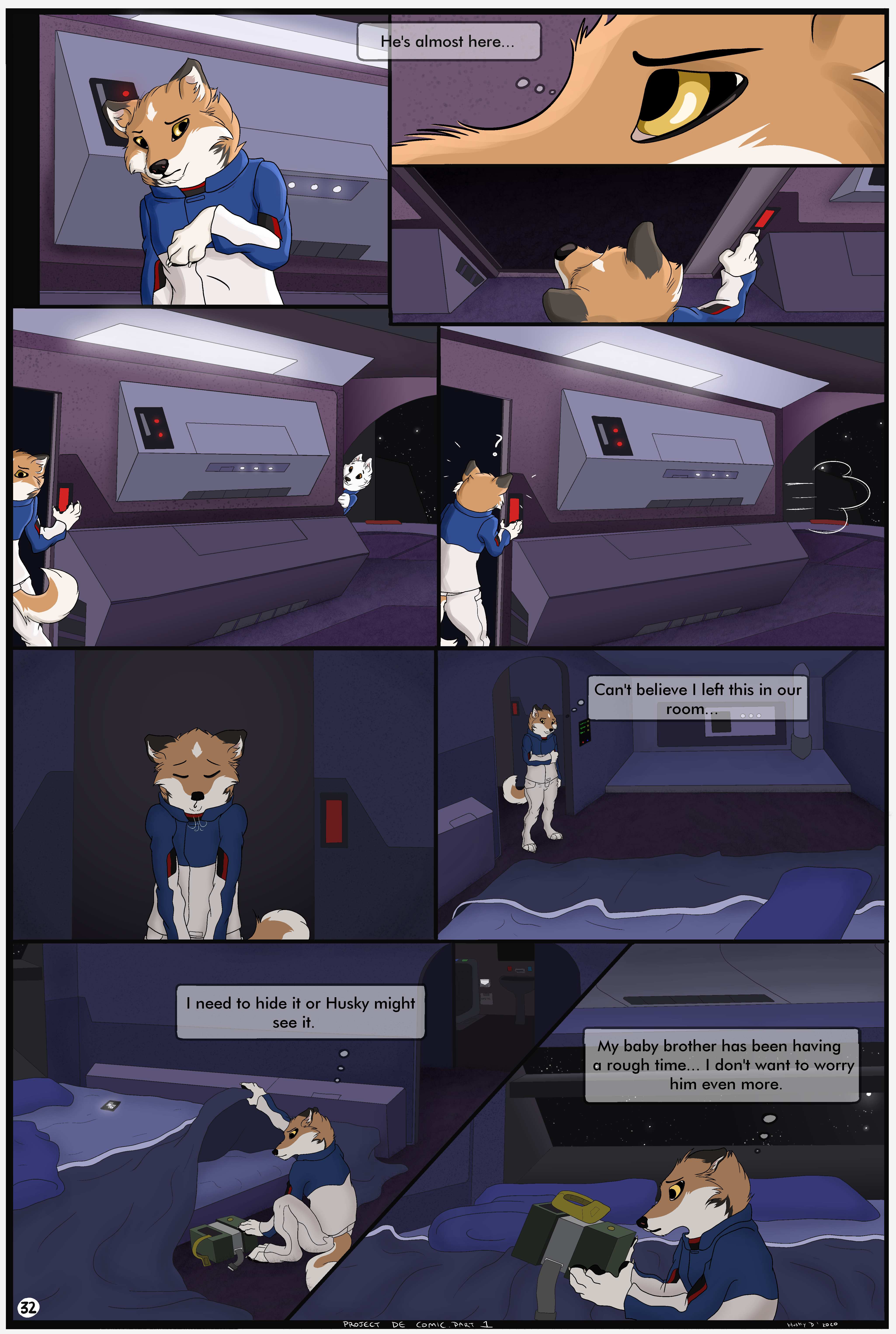 Project D.E -Comic Part 1- (Page 32)