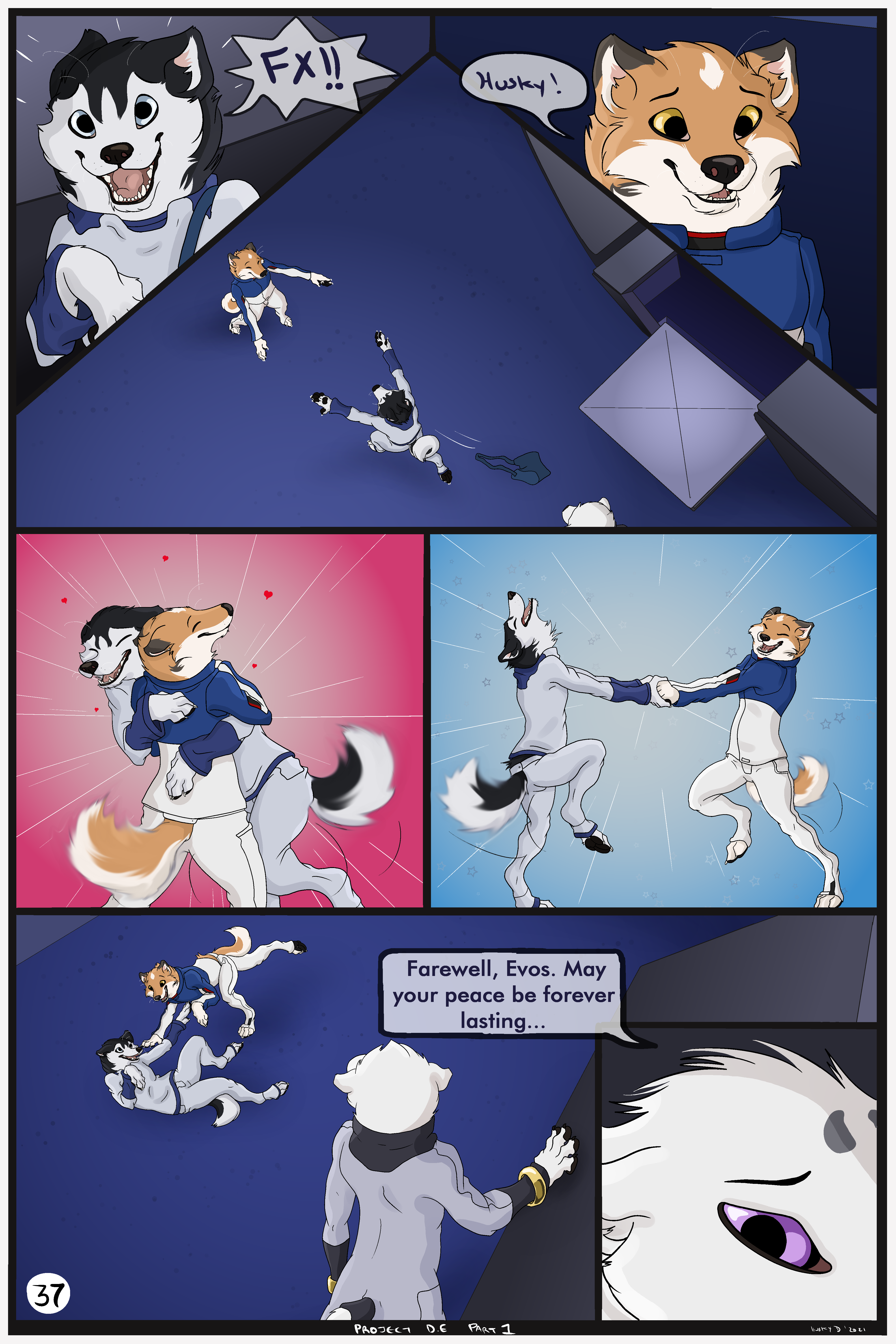 Project D.E -Comic Part 1- (Page 37)