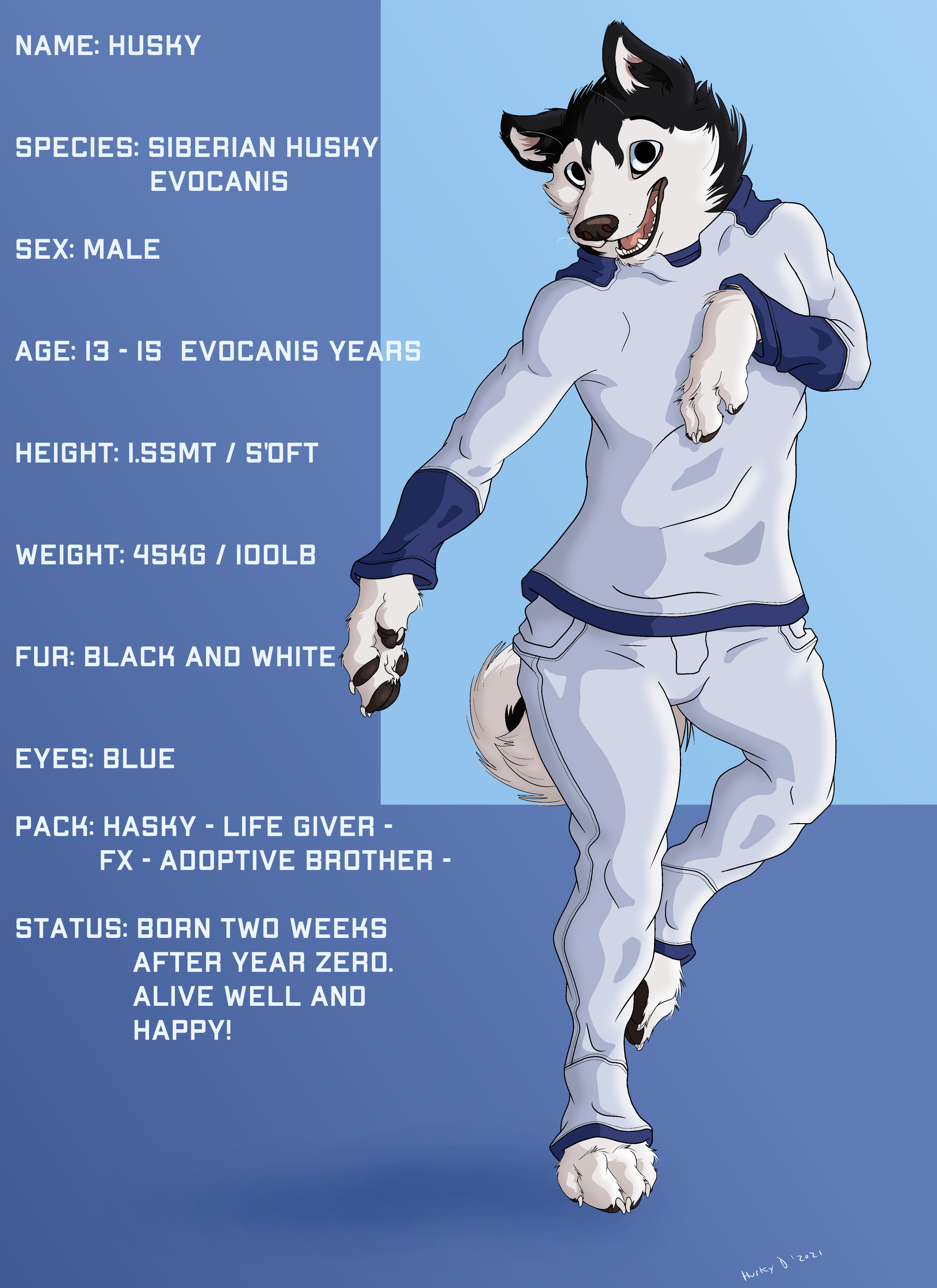 Project D.E Bio: Husky (remake)
