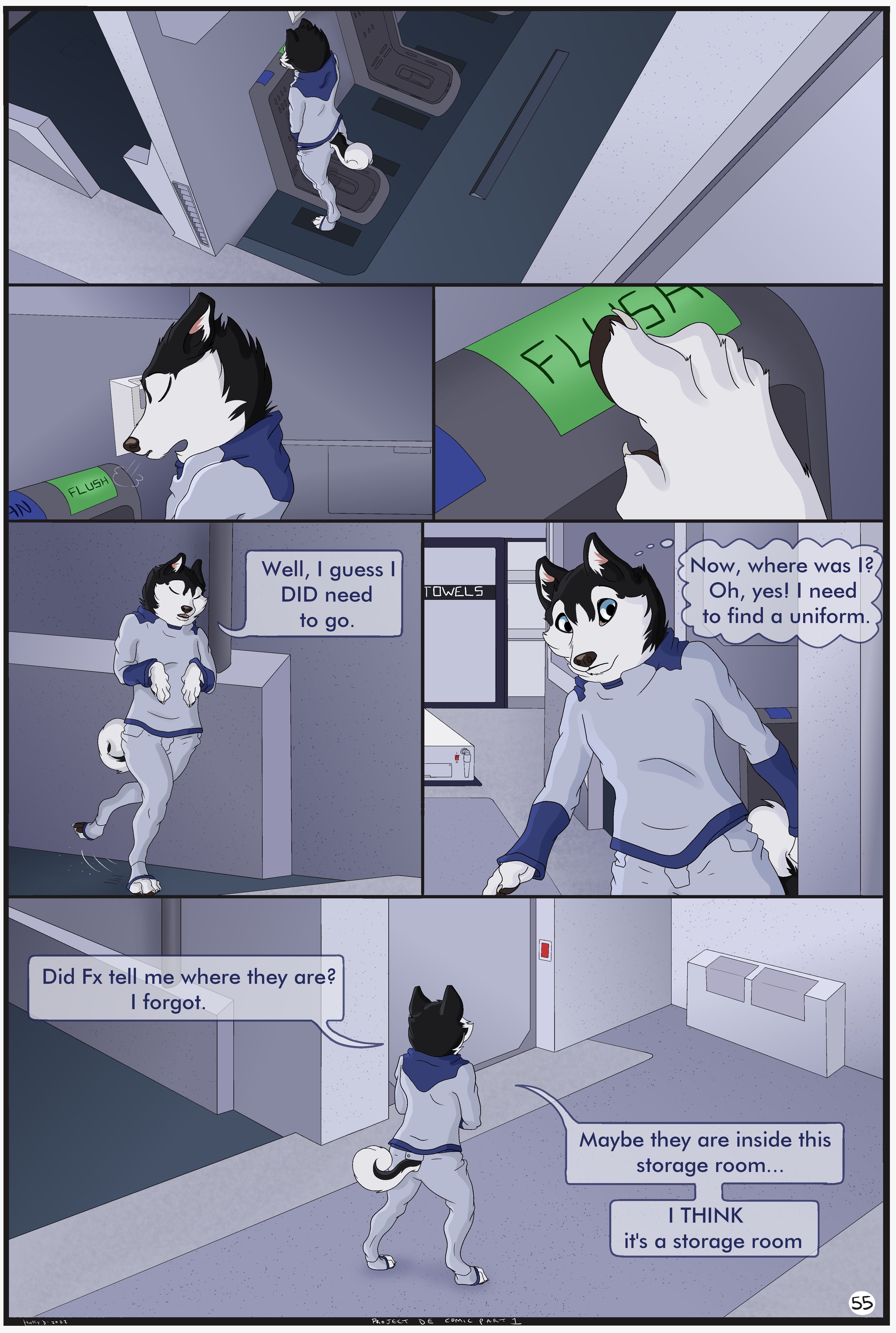 Project D.E - Comic Part 1 - (Page 55)