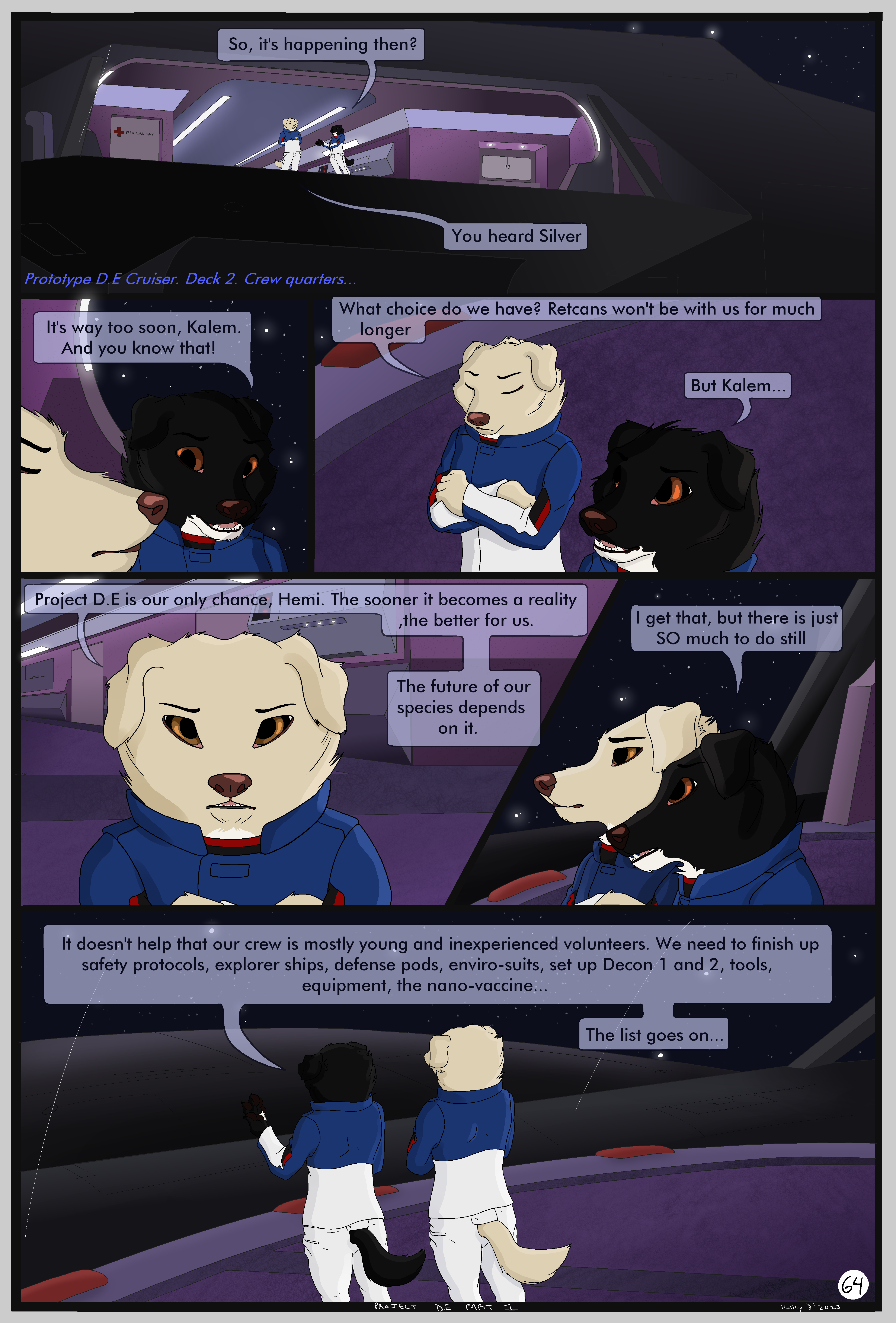 Project D.E - Comic Part 1 - (Page 64)