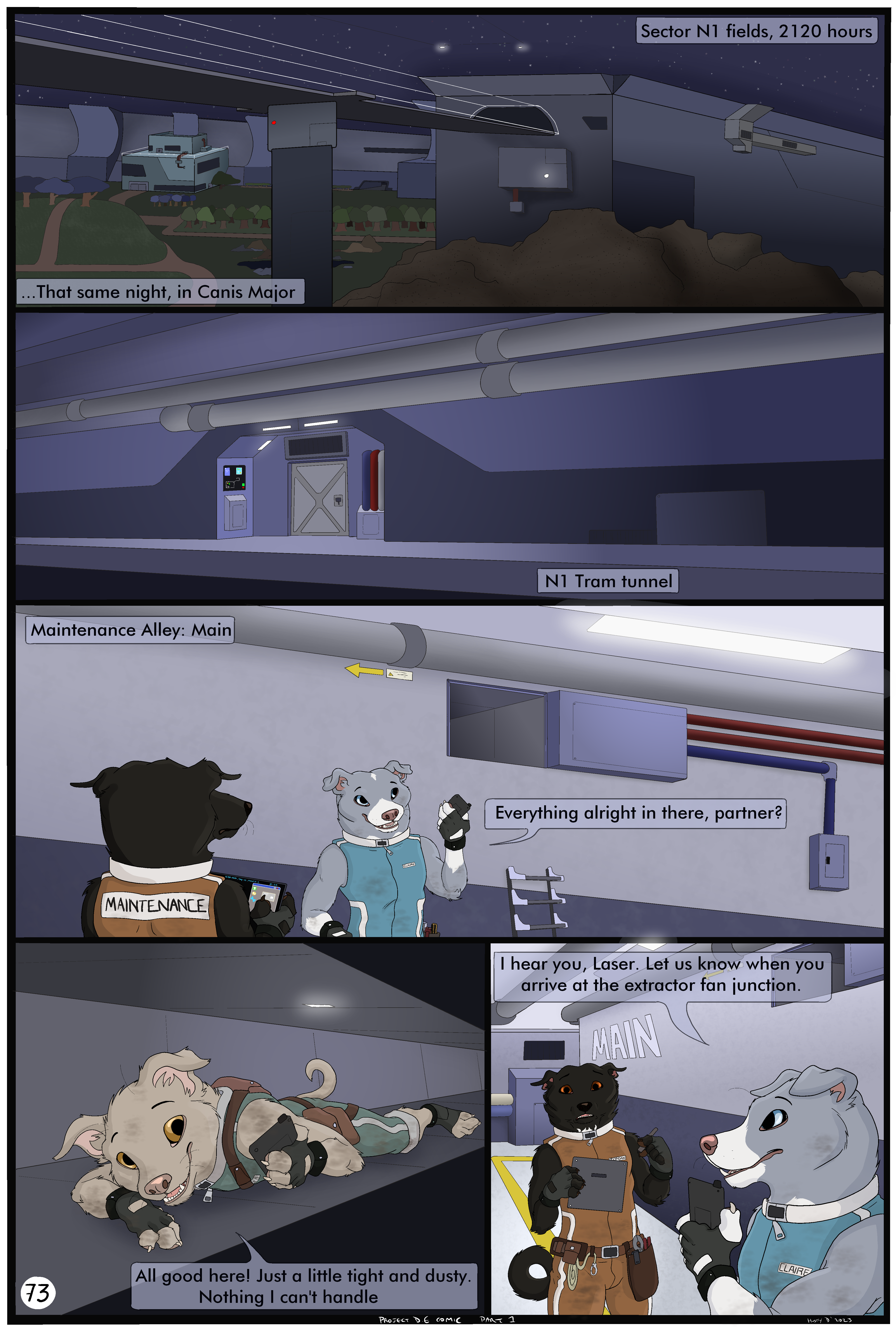 Project D.E - Comic Part 1 - (Page 73)