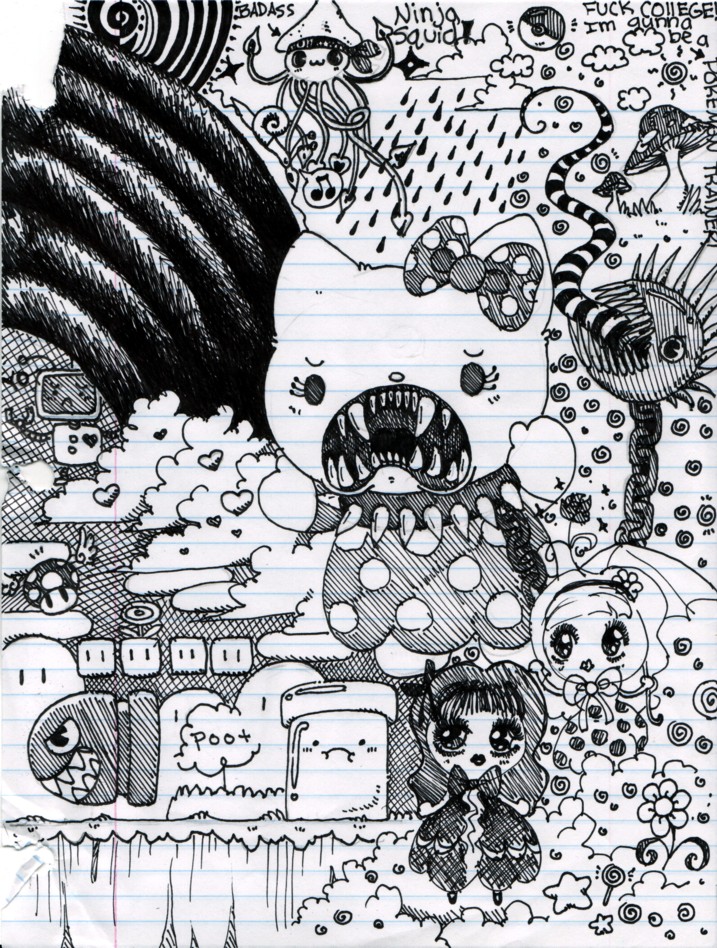 Hello Kitty Drawing by VanisArt on DeviantArt