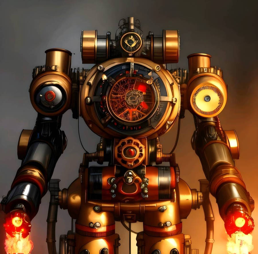 Clockwork Mecha by jernialo on DeviantArt