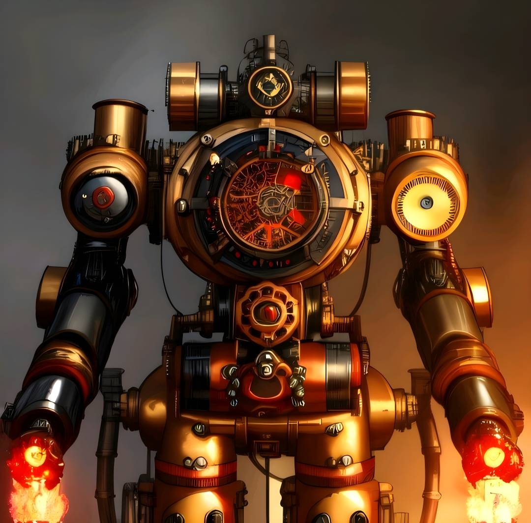 Clockwork Mecha by jernialo on DeviantArt