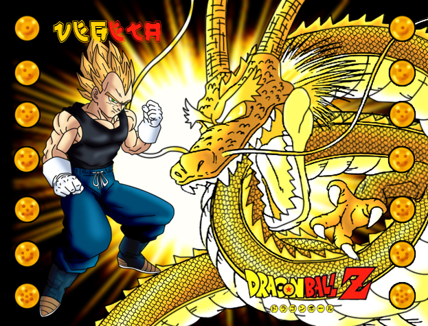 yellow dragon:vegeta