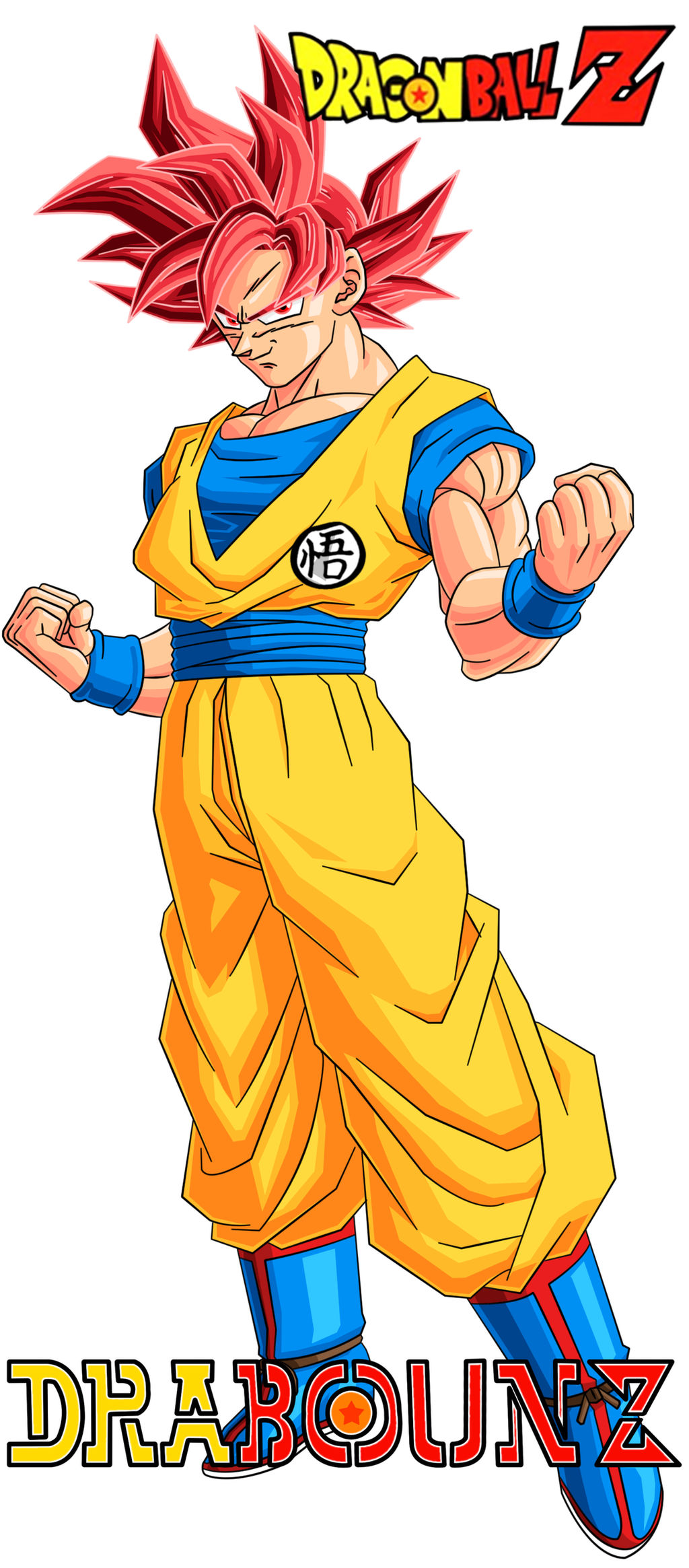 Goku ssj God finished #goku #gokussjgod #ssj #dragonballz