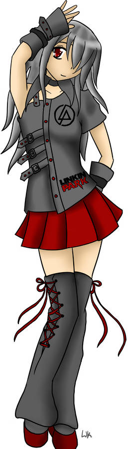 Linkin Park Girl Colored