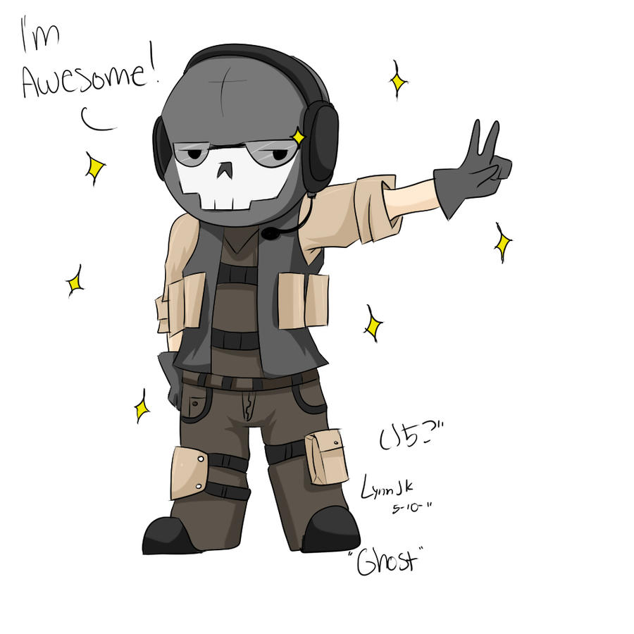 Cod Chibi MW2 Ghost Chibi by HypermuffinsArt on DeviantArt