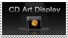 official CD ART DISPLAY stamp